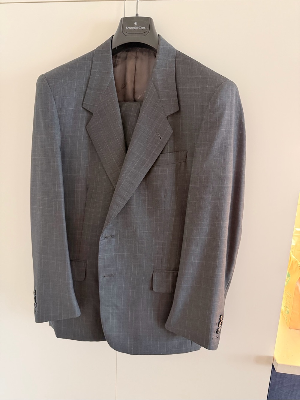 Ermenegildo Zegna Trofeo Windowpane Full Suit